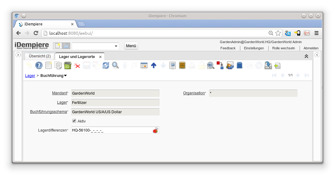 Lager und Lagerorte - Buchführung - Fenster (iDempiere 1.0.0).png