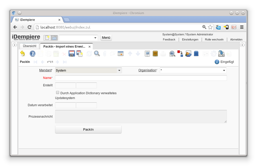 PackIn - Import eines Erweiterungspakets - PackIn - Fenster (iDempiere 1.0.0).png