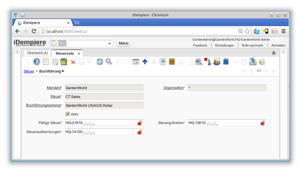 Steuersatz - Buchführung - Fenster (iDempiere 1.0.0).png