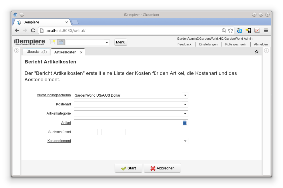 Artikelkosten - Report (iDempiere 1.0.0).png