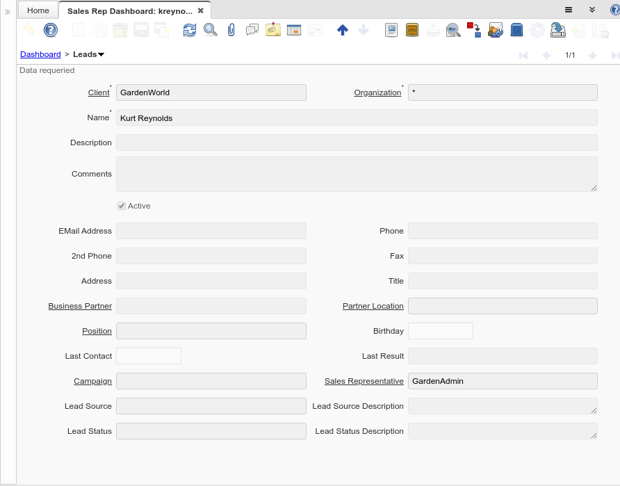 Sales Rep Dashboard - Leads - Window (iDempiere 1.0.0).png