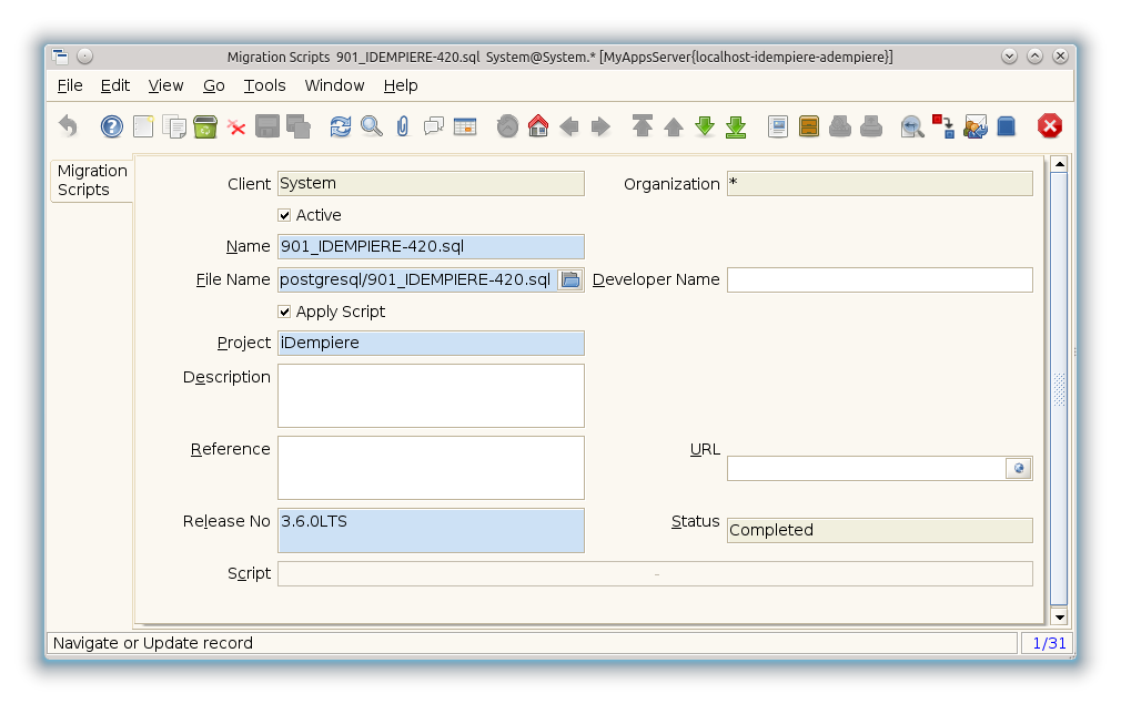 Migration Scripts - Migration Scripts - Window (iDempiere 1.0.0).png