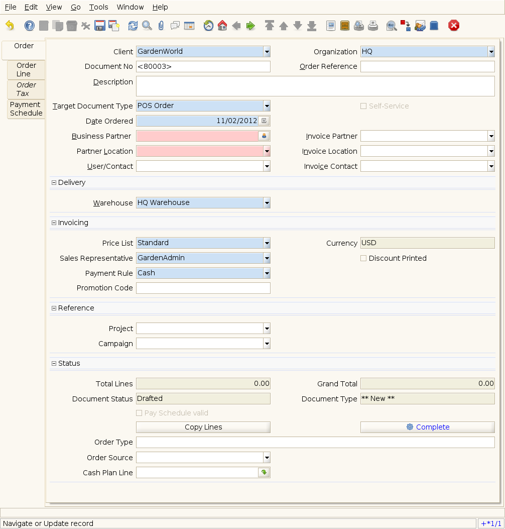 Sales Order - Order - Window (iDempiere 1.0.0).png