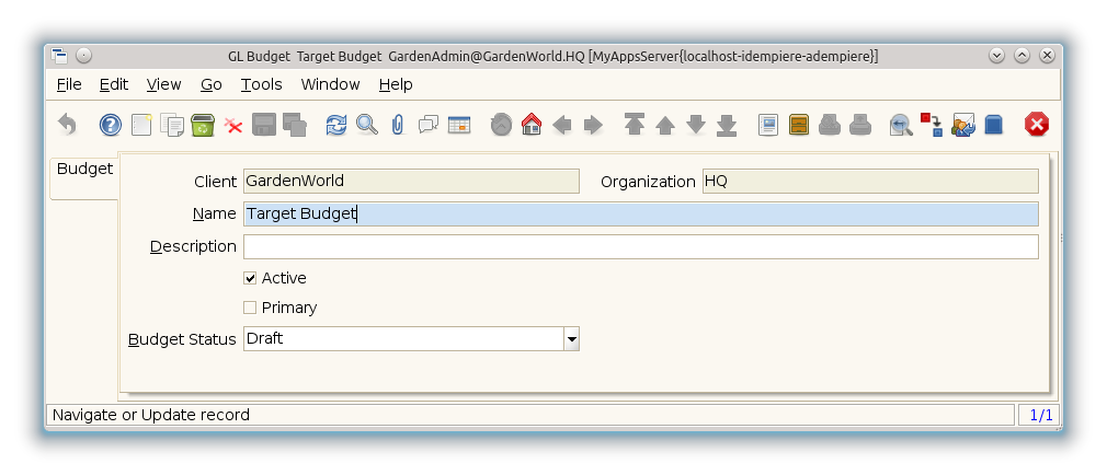 GL Budget - Budget - Window (iDempiere 1.0.0).png