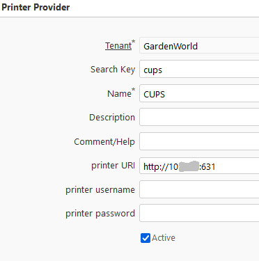 Screenshot Printer Provider