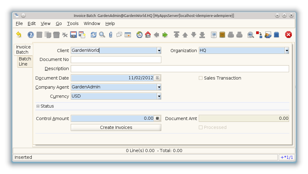 Invoice Batch - Invoice Batch - Window (iDempiere 1.0.0).png