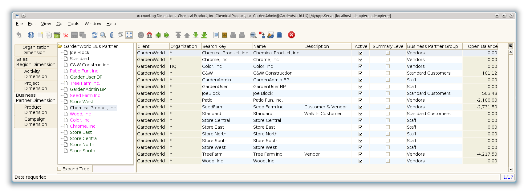 Accounting Dimensions - Business Partner Dimension - Window (iDempiere 1.0.0).png