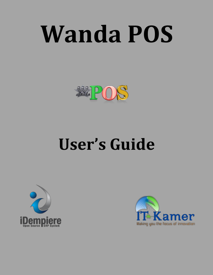 Wanda POS Users Guide