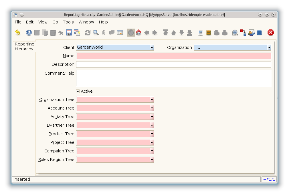 Reporting Hierarchy - Reporting Hierarchy - Window (iDempiere 1.0.0).png