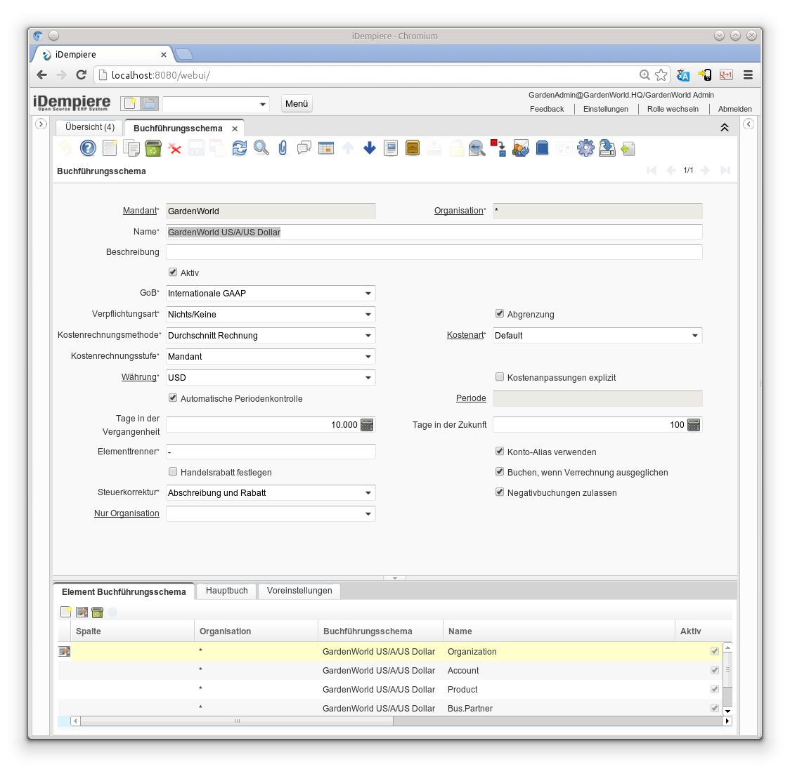 Buchführungsschema - Buchführungsschema - Fenster (iDempiere 1.0.0).png