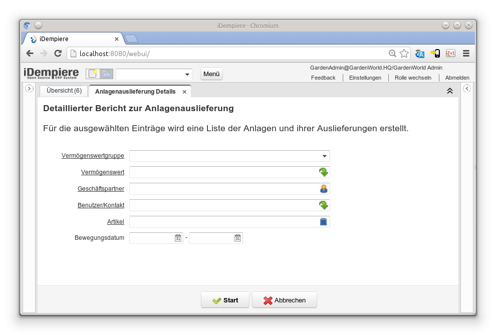 Anlagenauslieferung Details - Report (iDempiere 1.0.0).png