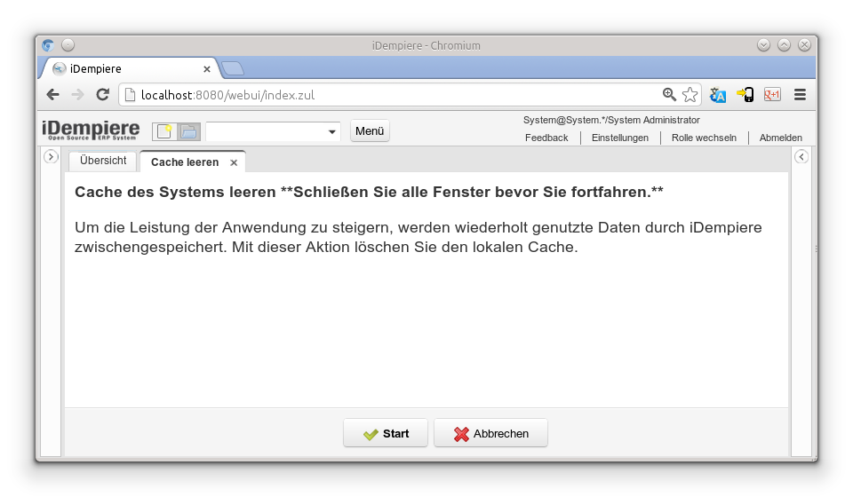 Cache leeren - Prozess (iDempiere 1.0.0).png