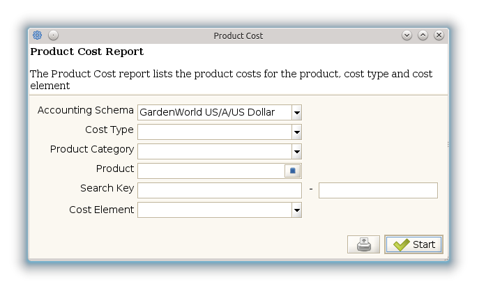 Product Cost - Report (iDempiere 1.0.0).png