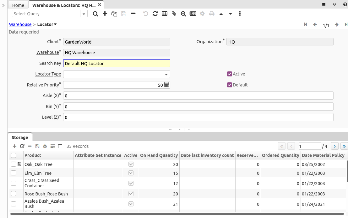 Warehouse and Locators - Locator - Window (iDempiere 1.0.0).png