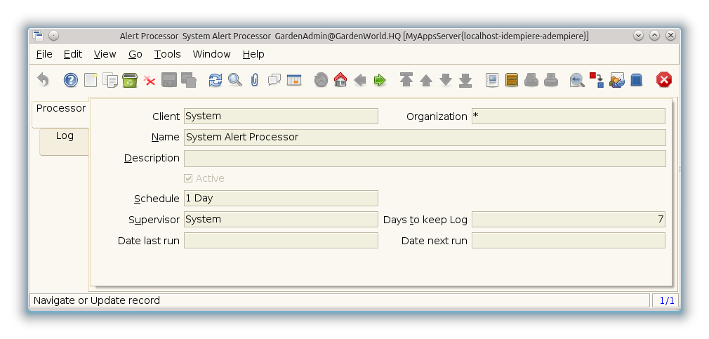 Alert Processor - Processor - Window (iDempiere 1.0.0).png