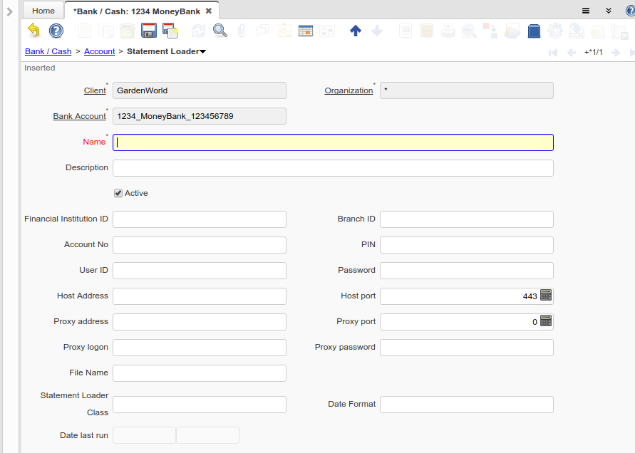 Bank-Cash - Statement Loader - Window (iDempiere 1.0.0).png