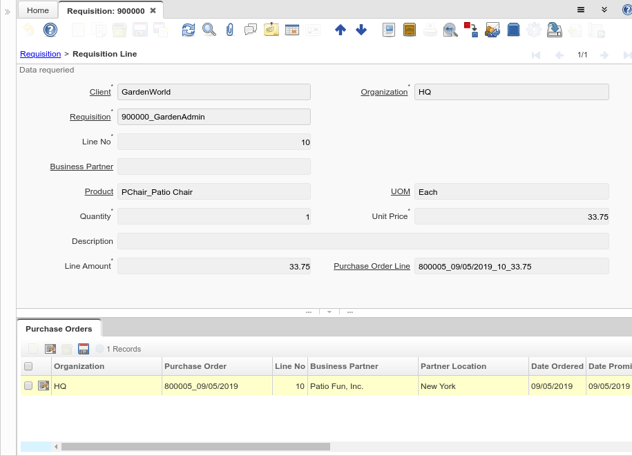 Requisition - Requisition Line - Window (iDempiere 1.0.0).png