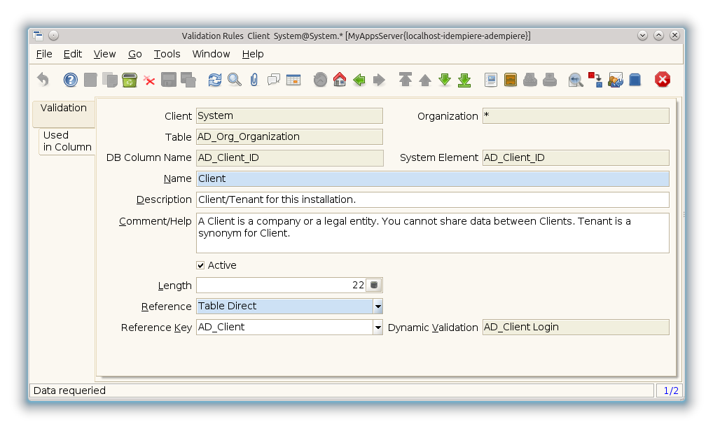 Validation Rules - Used in Column - Window (iDempiere 1.0.0).png