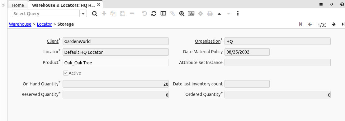 Warehouse and Locators - Storage - Window (iDempiere 1.0.0).png