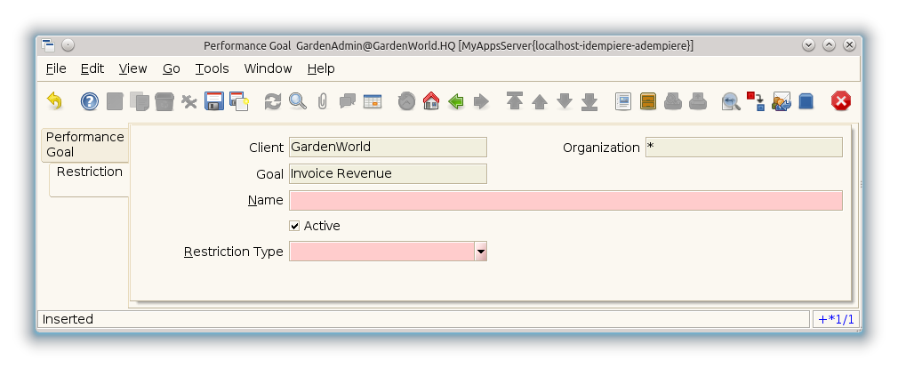 Performance Goal - Restriction - Window (iDempiere 1.0.0).png