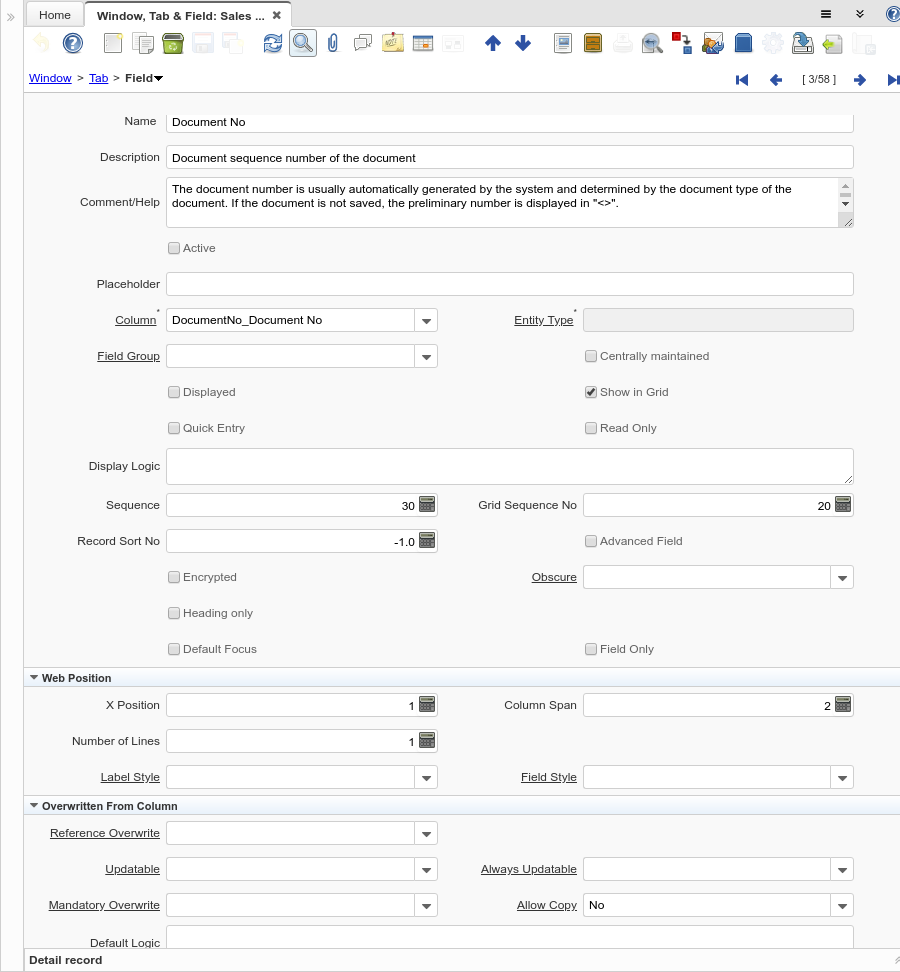 Window, Tab and Field - Field - Window (iDempiere 1.0.0).png