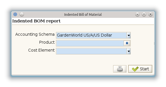Indented Bill of Material - Report (iDempiere 1.0.0).png