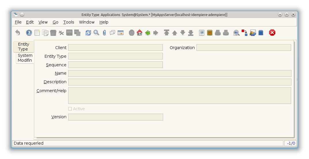 Entity Type - System Modifin - Window (iDempiere 1.0.0).png