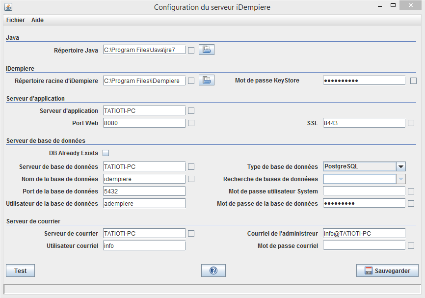 Idempiere first configuration bis.png