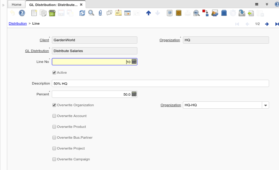 GL Distribution - Line - Window (iDempiere 1.0.0).png