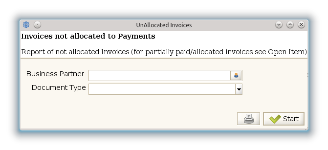 UnAllocated Invoices - Report (iDempiere 1.0.0).png