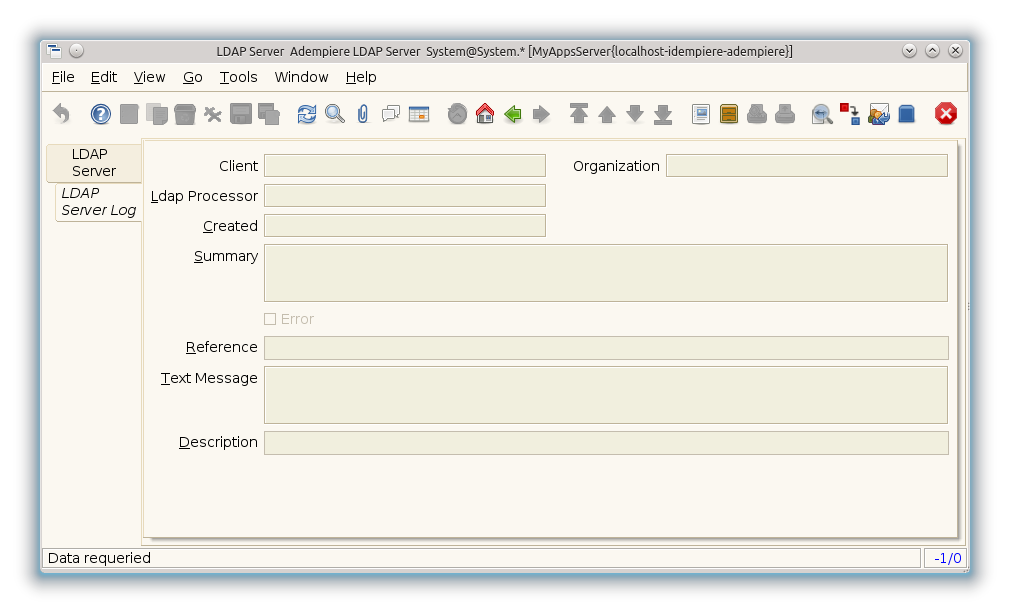 LDAP Server - LDAP Server Log - Window (iDempiere 1.0.0).png