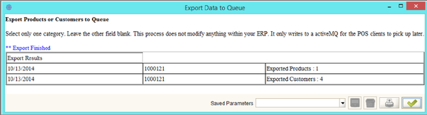 Export Data to Queue