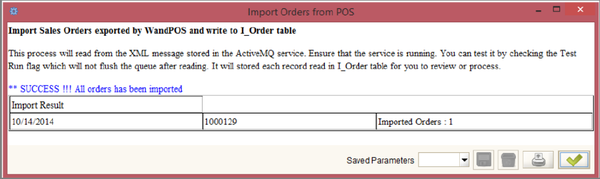 Import Orders From POS