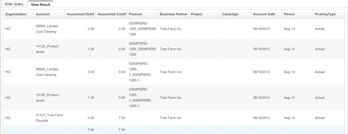 EstimatedLandedCost Landed Cost Posting.png